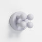 Silicone Toothbrush Holders Hook Wall Door Hooks Towel Key Plug Holder Hangers For Kitchen Bathroom Home Office Organizer Waterproof Self Adhesive Hook for Toothbrush  and Small Items Stevvex