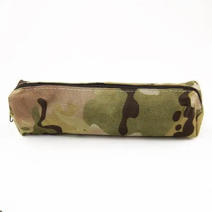 Simple Camouflage Cool Pencil Case Soft Black Pencil Holder For Boys Stylish Pouch For Office And Schools Stevvex