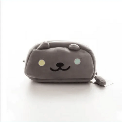 Simple Cartoon Pencil Pouch Design Soft Large Capacity Student Pencil Box Cute Pen Organizer Stevvex