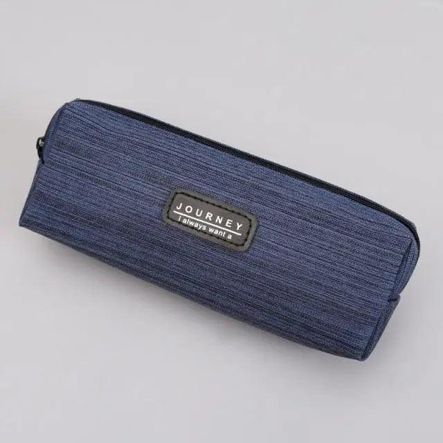 Simple Small Square Waterproof Pencil Case Stationery Case For Students Unique Pencil School Case Stevvex