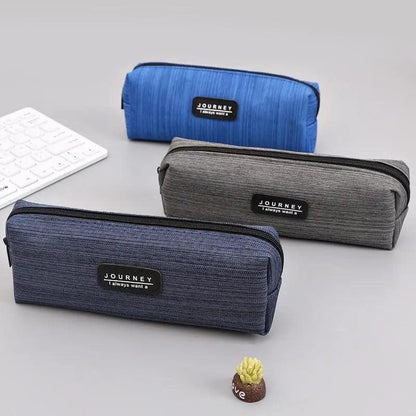 Simple Small Square Waterproof Pencil Case Stationery Case For Students Unique Pencil School Case Stevvex