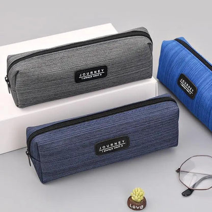 Simple Small Square Waterproof Pencil Case Stationery Case For Students Unique Pencil School Case Stevvex