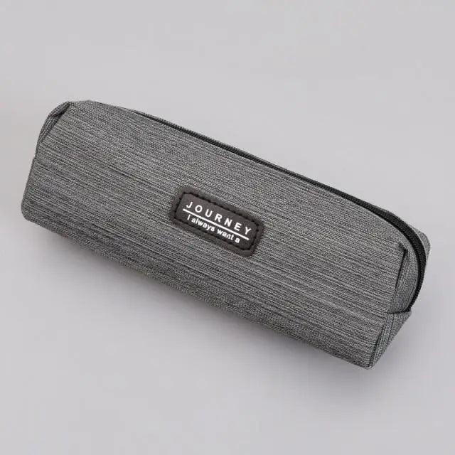Simple Small Square Waterproof Pencil Case Stationery Case For Students Unique Pencil School Case Stevvex