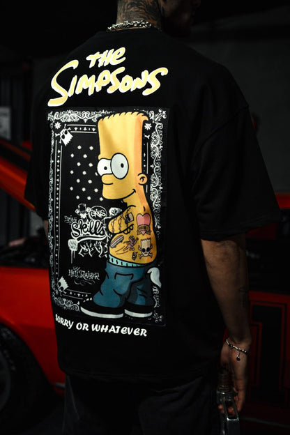 Mischief Icon Men's Graphic Tee – Tattooed Character Streetwear with Attitude Withinblack