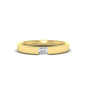 Single Emerald Mens Wedding Band Fascinating Diamonds