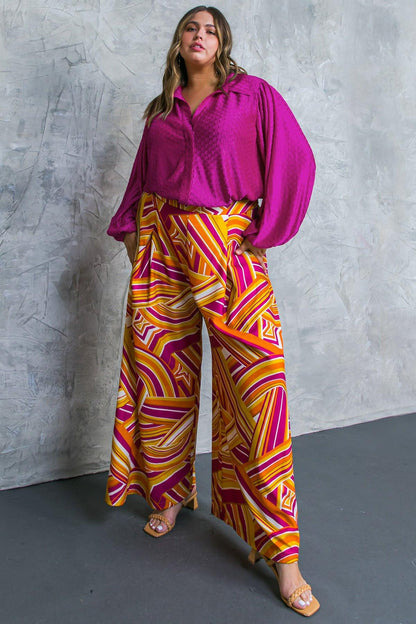 LIVELY CHAM WOVEN PANTS Flying Tomato
