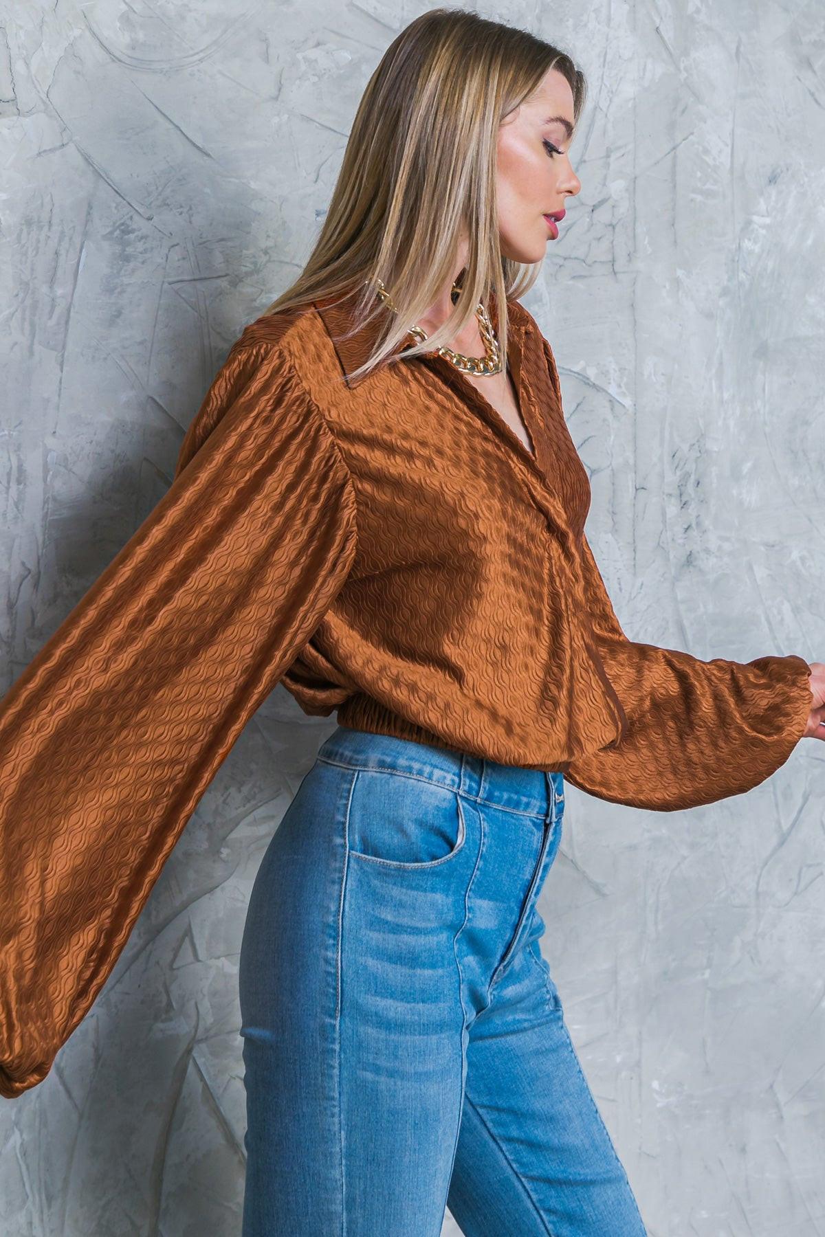 REGAL ROMANCE WOVEN TOP Flying Tomato
