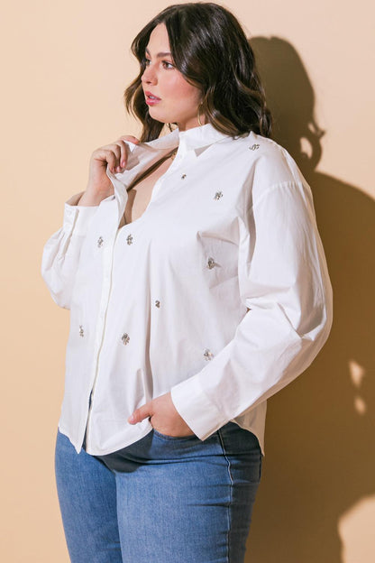 HIT OR MISS POPLIN SHIRT Flying Tomato