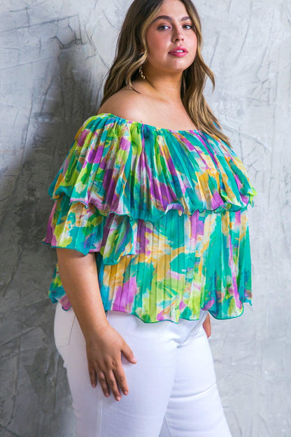 MAGNOLIA SANTA CATERINA WOVEN TOP Flying Tomato
