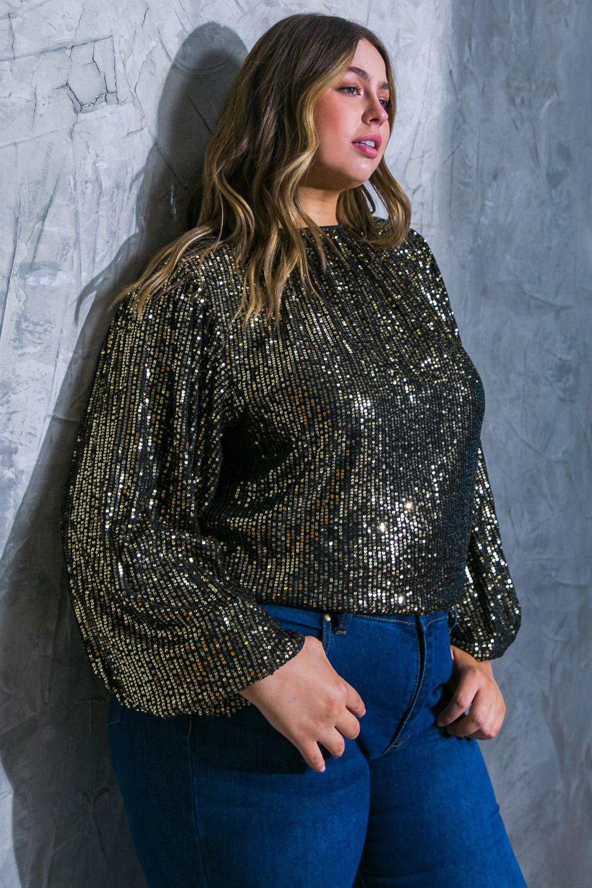HOPE YOU REMEMBER SEQUIN TOP Flying Tomato