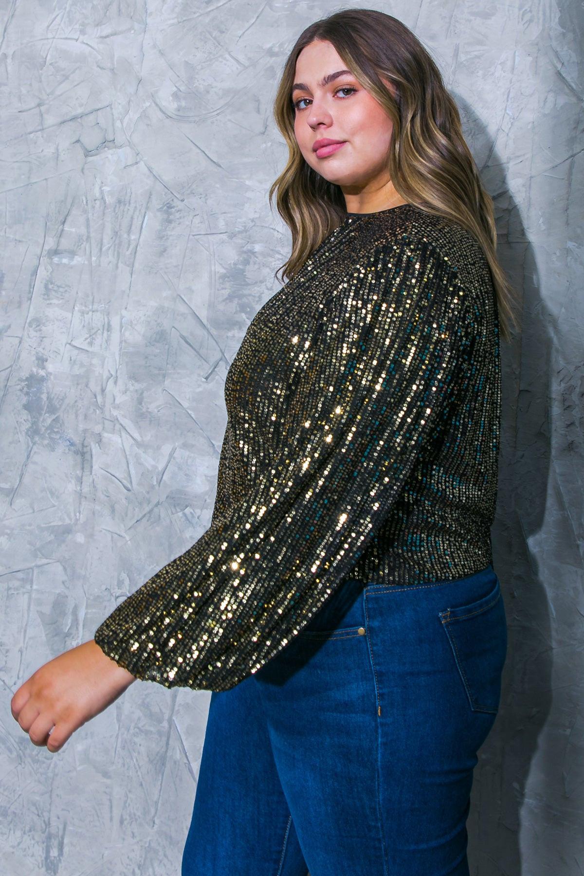 HOPE YOU REMEMBER SEQUIN TOP Flying Tomato