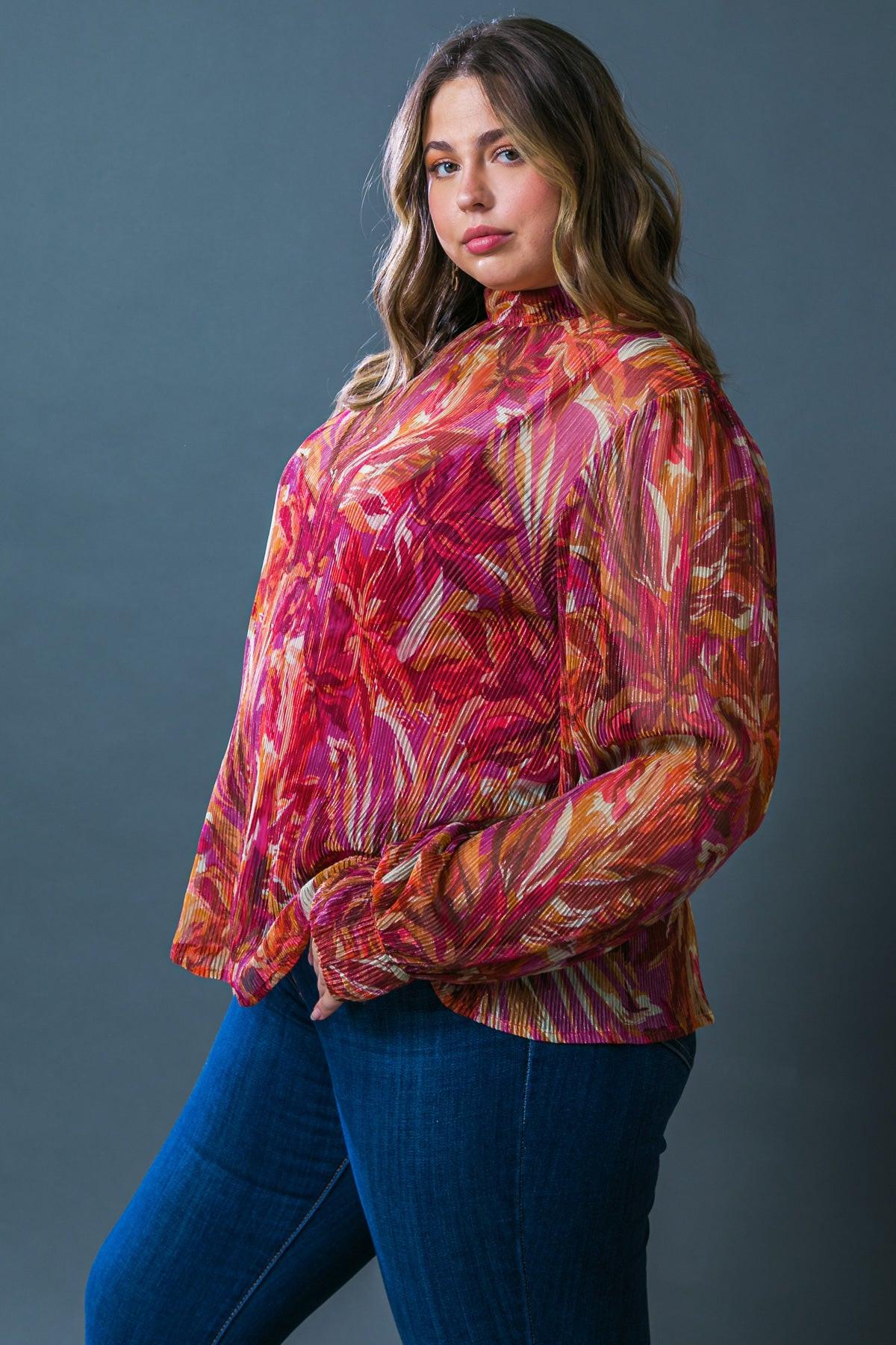 CRUSHING ON YOU WOVEN TOP Flying Tomato