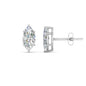 Marquise Diamond 6 Prong Stud Earrings Fascinating Diamonds