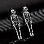 Skeleton Design Dangle Earrings