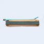 Slim Leather Unique Design Pencil Case Book Holder Pouch With Elastic Band For Notebook Fashion School Pen Case Stevvex