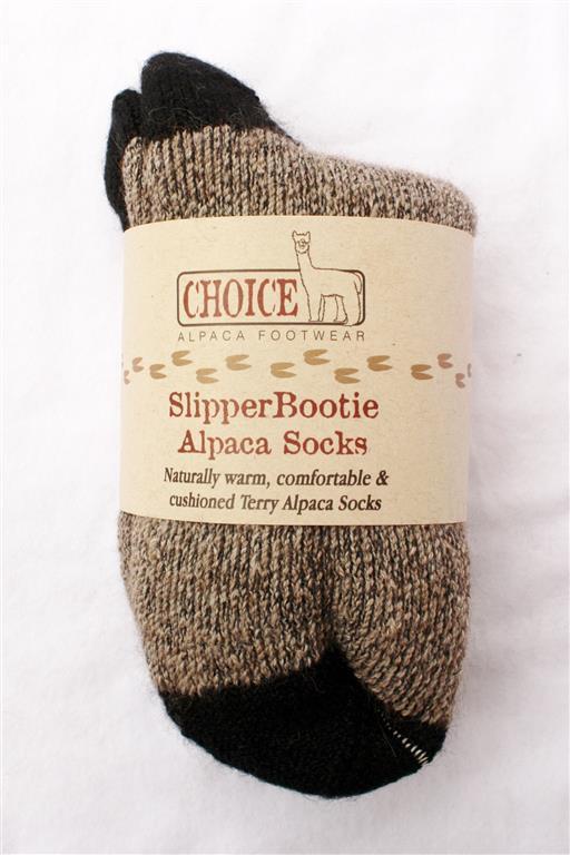 SlipperBootie Alpaca Sock Purely Alpaca