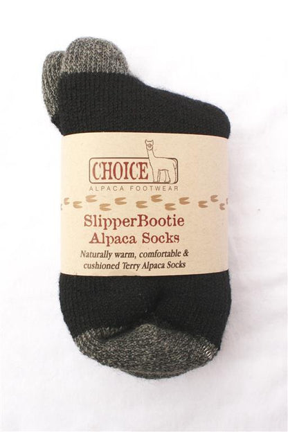 SlipperBootie Alpaca Sock Purely Alpaca
