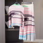 Pink Printed Pleated Skirt Set