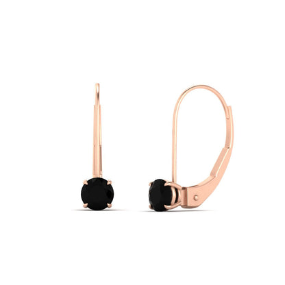 Small Round Diamond Studs Lever Back Earring Fascinating Diamonds