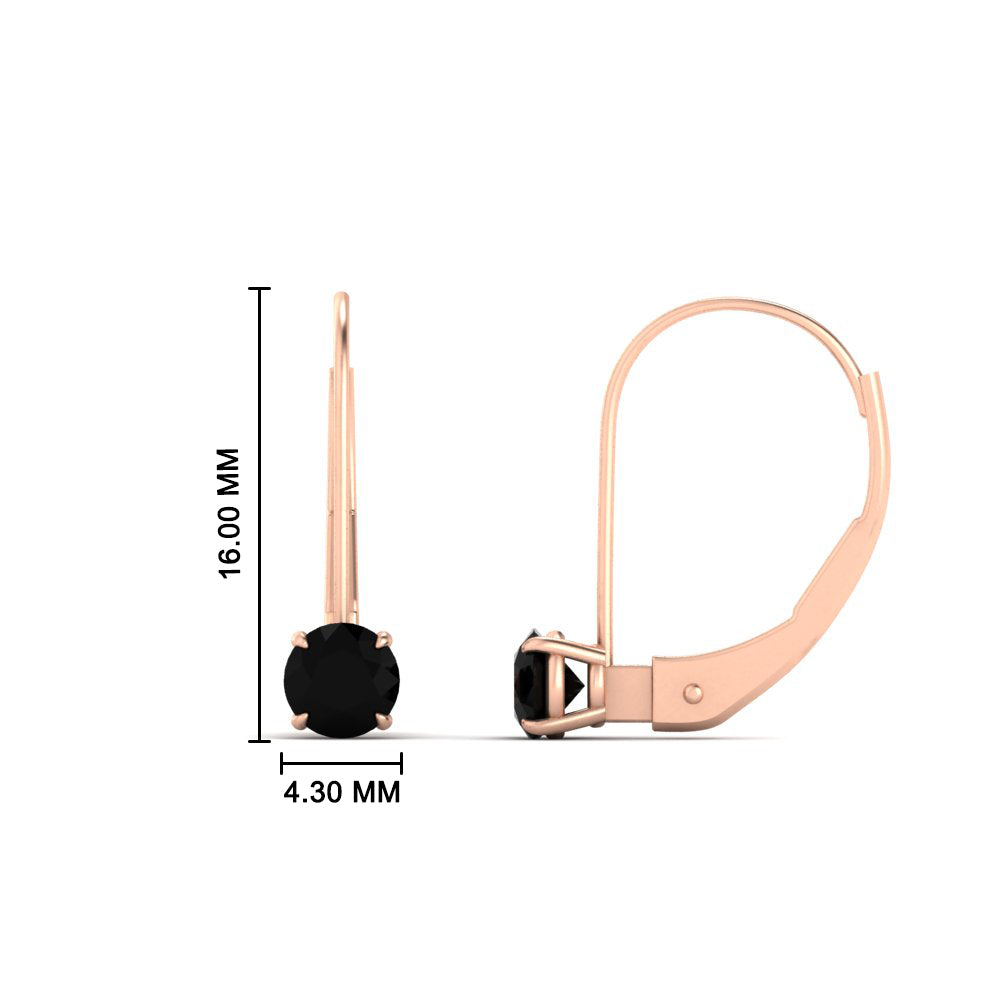 Small Round Diamond Studs Lever Back Earring Fascinating Diamonds
