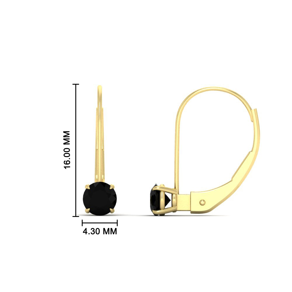Small Round Diamond Studs Lever Back Earring Fascinating Diamonds