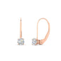 Small Round Diamond Studs Lever Back Earring Fascinating Diamonds