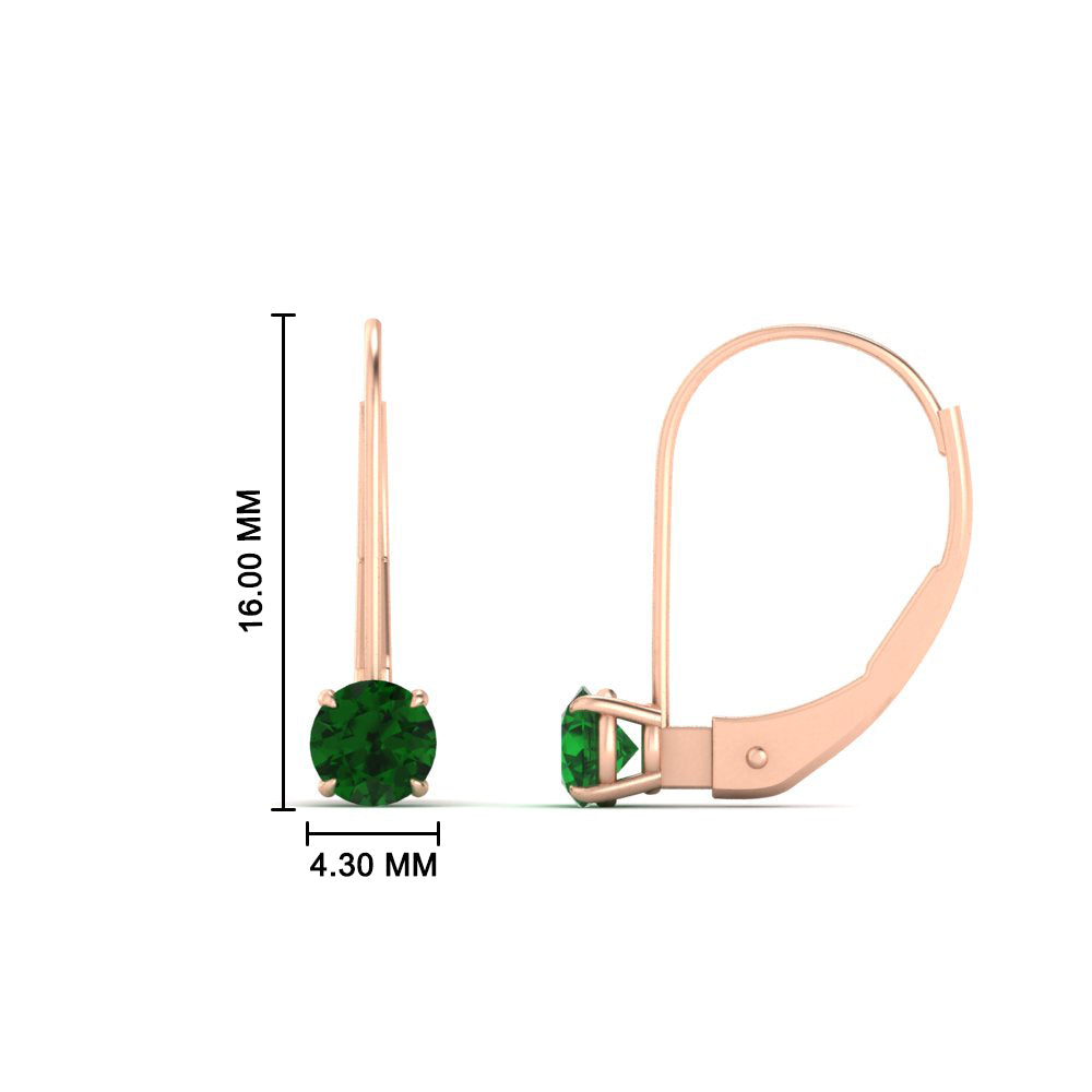 Small Round Diamond Studs Lever Back Earring Fascinating Diamonds