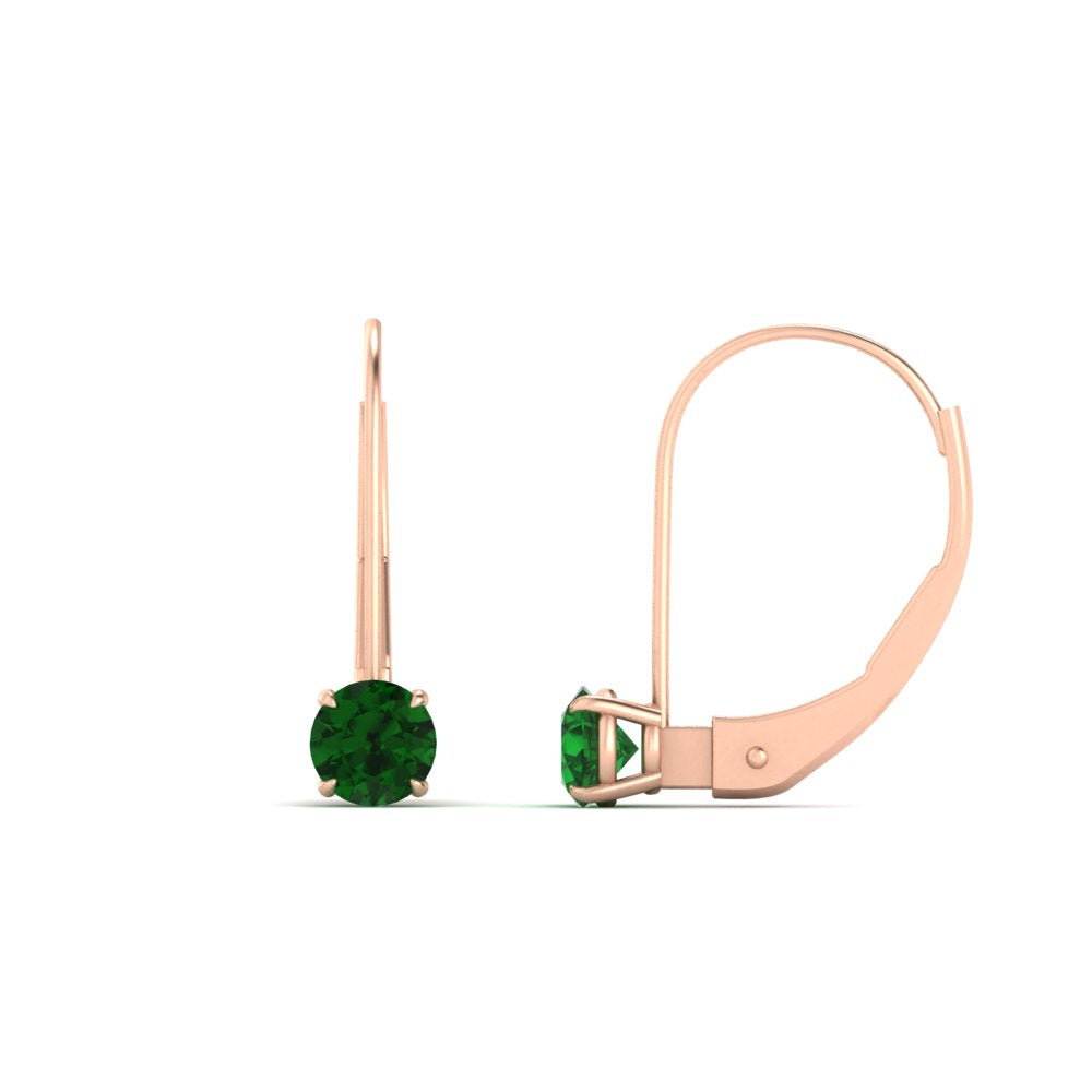 Small Round Diamond Studs Lever Back Earring Fascinating Diamonds