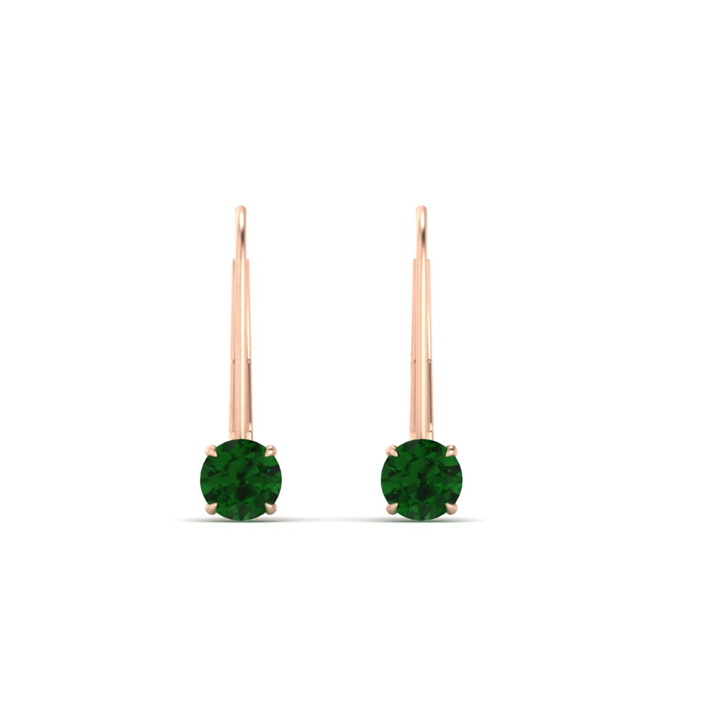 Small Round Diamond Studs Lever Back Earring Fascinating Diamonds