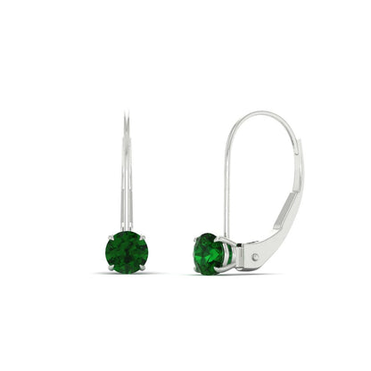 Small Round Diamond Studs Lever Back Earring Fascinating Diamonds