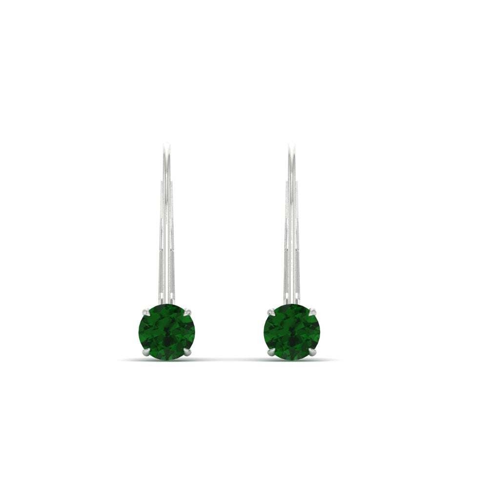 Small Round Diamond Studs Lever Back Earring Fascinating Diamonds