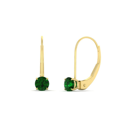 Small Round Diamond Studs Lever Back Earring Fascinating Diamonds