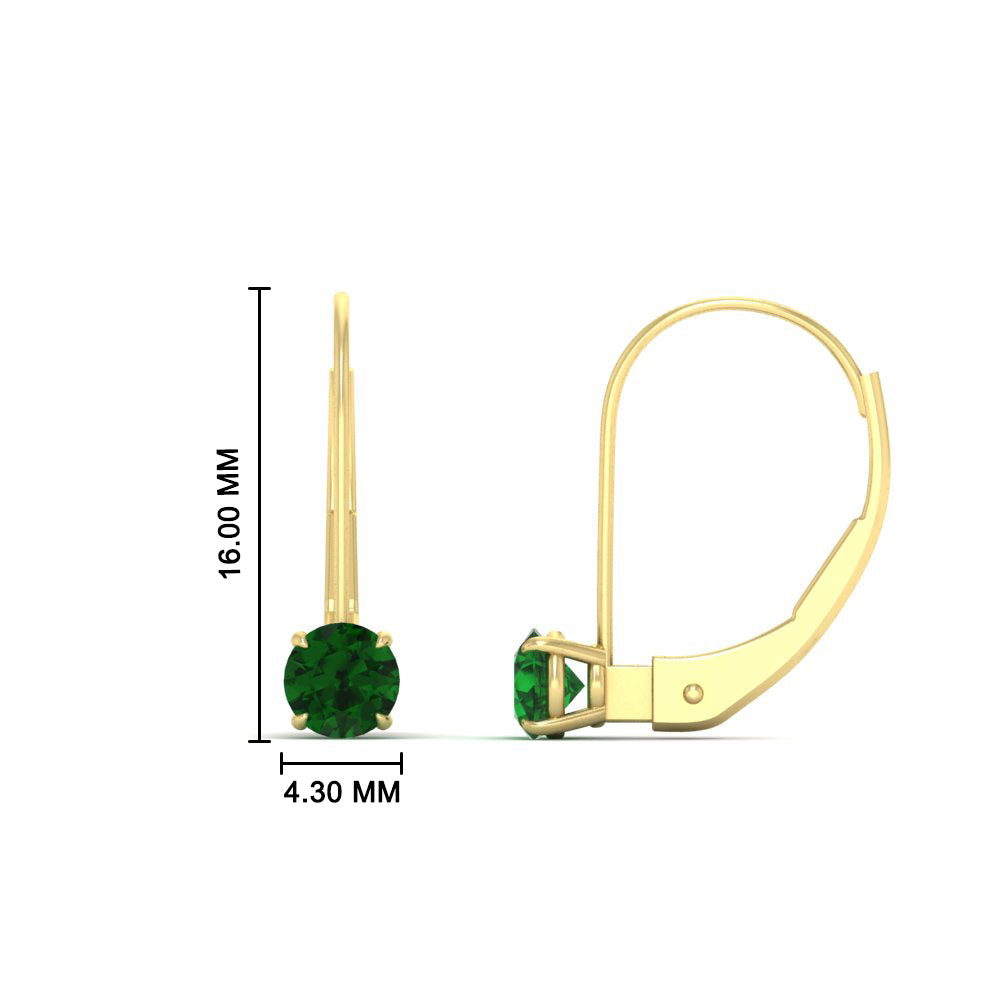 Small Round Diamond Studs Lever Back Earring Fascinating Diamonds