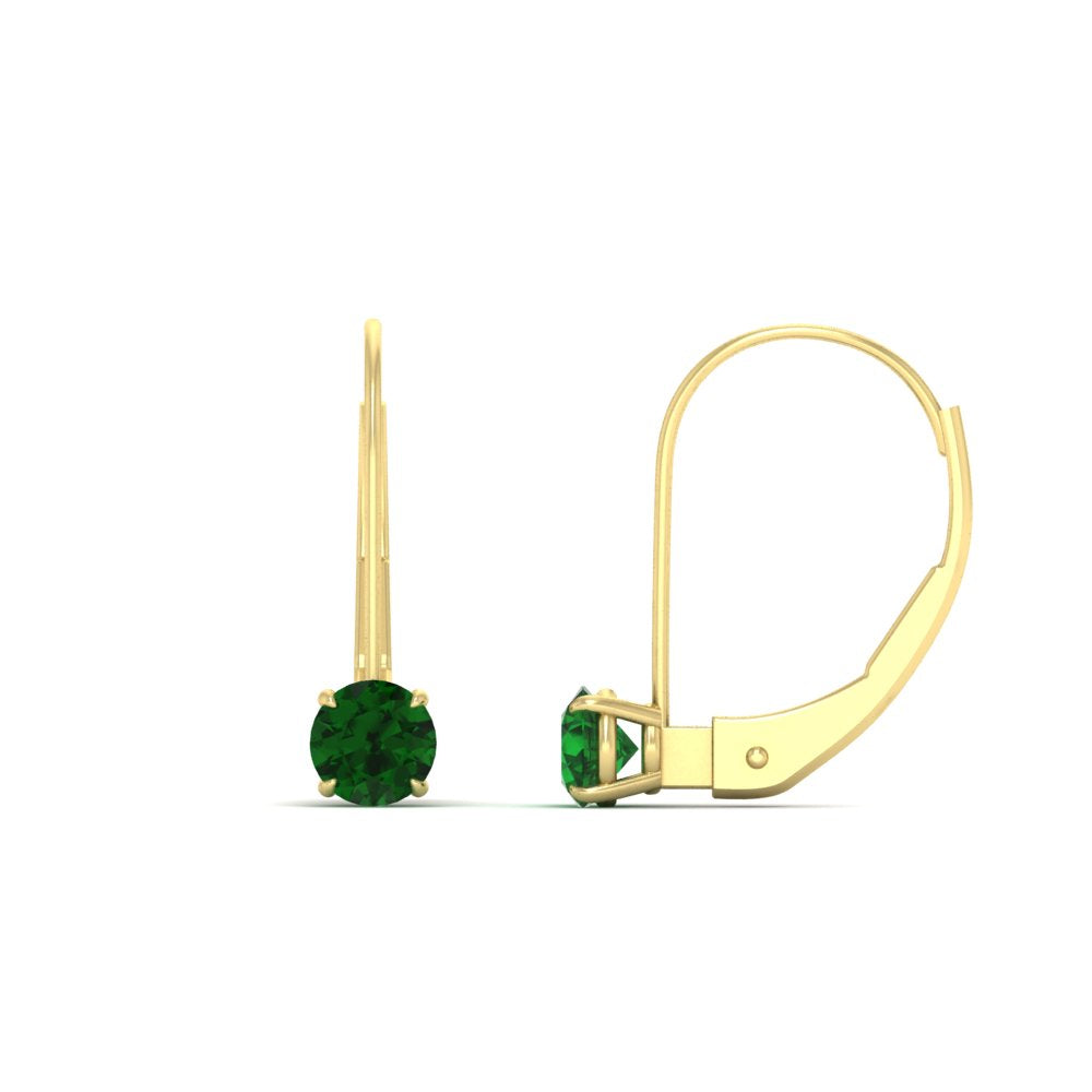 Small Round Diamond Studs Lever Back Earring Fascinating Diamonds