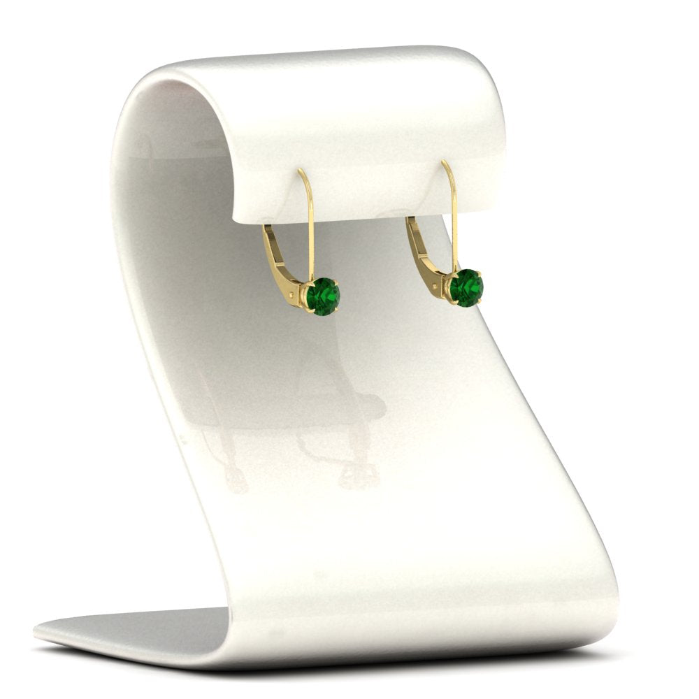 Small Round Diamond Studs Lever Back Earring Fascinating Diamonds