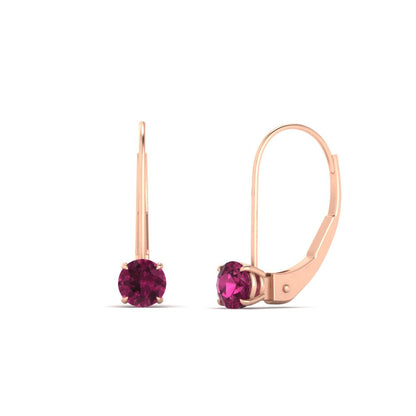 Small Round Diamond Studs Lever Back Earring Fascinating Diamonds