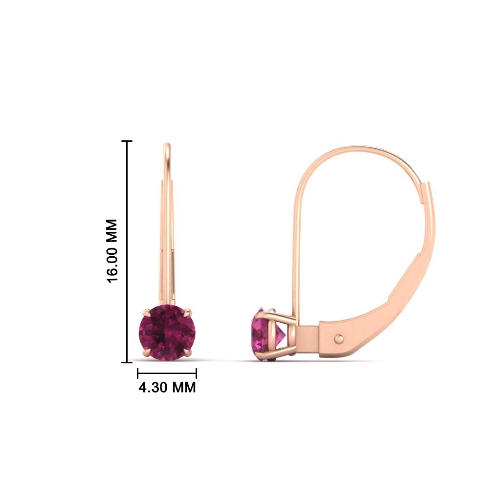 Small Round Diamond Studs Lever Back Earring Fascinating Diamonds