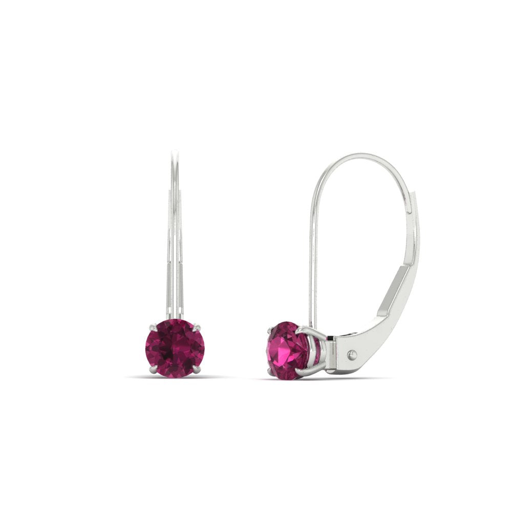 Small Round Diamond Studs Lever Back Earring Fascinating Diamonds