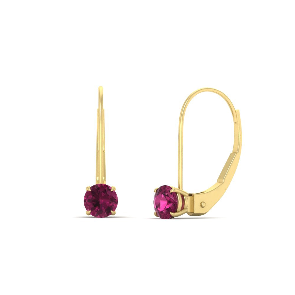 Small Round Diamond Studs Lever Back Earring Fascinating Diamonds