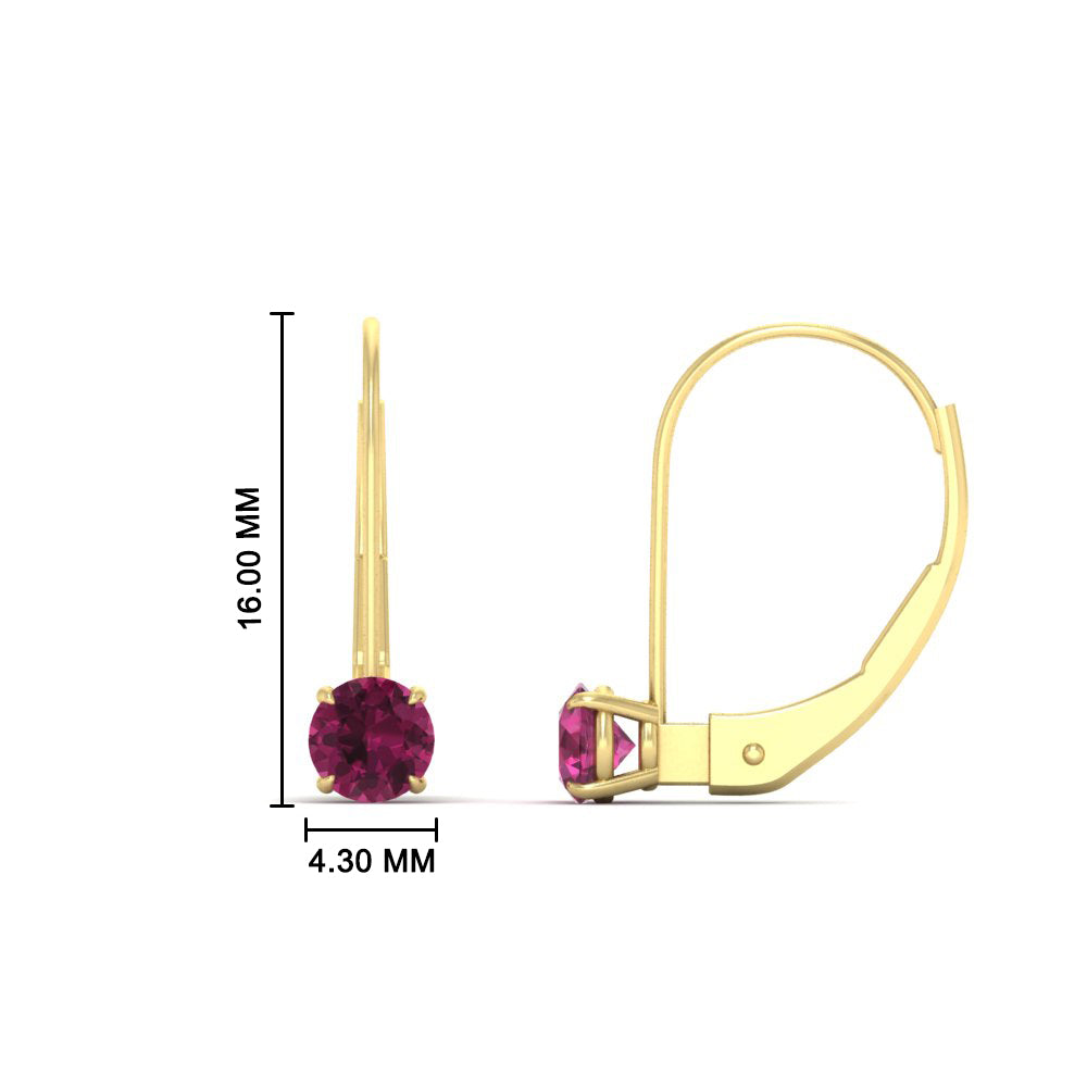 Small Round Diamond Studs Lever Back Earring Fascinating Diamonds