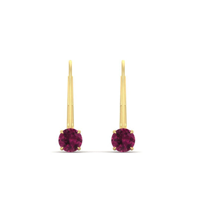 Small Round Diamond Studs Lever Back Earring Fascinating Diamonds