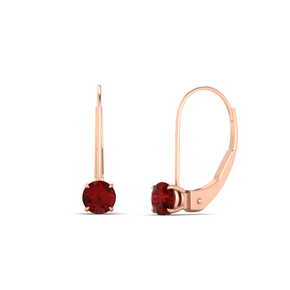 Small Round Diamond Studs Lever Back Earring Fascinating Diamonds