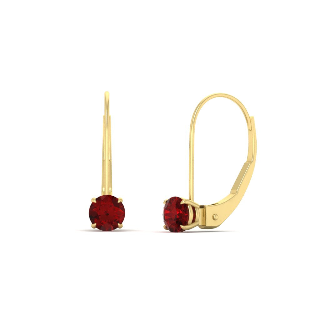 Small Round Diamond Studs Lever Back Earring Fascinating Diamonds