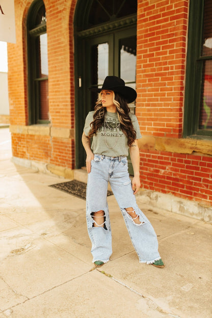 Smells Like Money Graphic Tee Wild Junkie