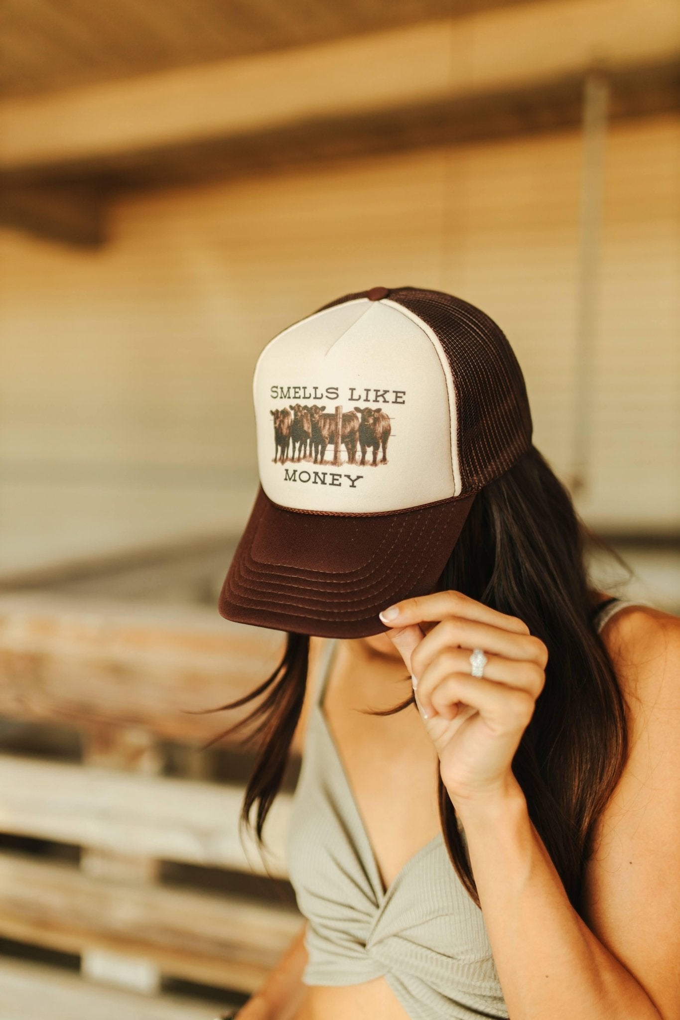 Smells Like Money Trucker Hat Wild Junkie