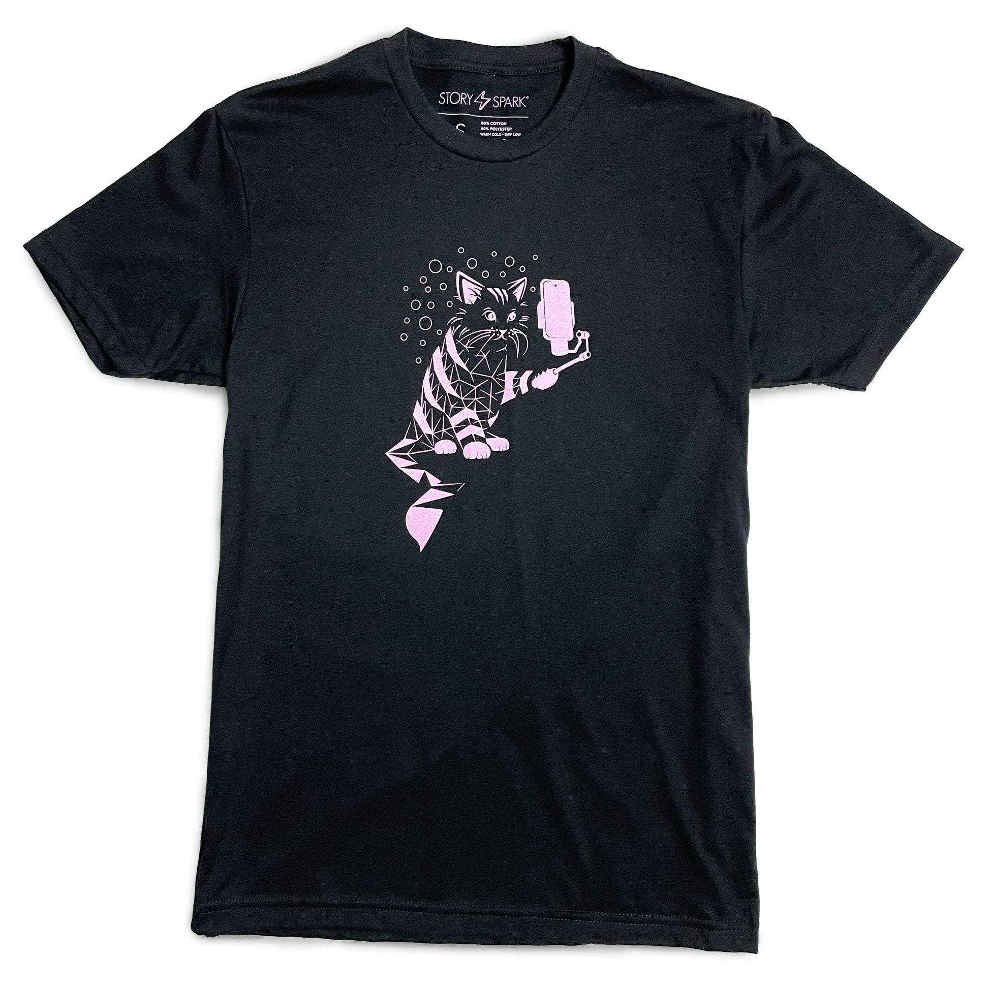 Snap Cat T-shirt STORY SPARK