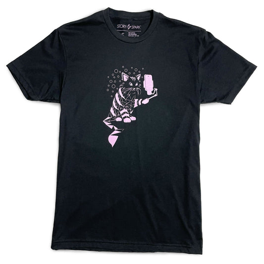 Snap Cat T-shirt STORY SPARK
