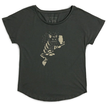 Snap Cat Dolman Shirt STORY SPARK