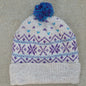 Snowflake Pom-Pom Alpaca Hat Purely Alpaca