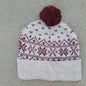 Snowflake Pom-Pom Alpaca Hat Purely Alpaca